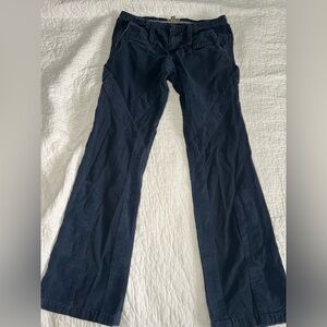 Vintage American Eagle Outfitters Navy Blue Cargos